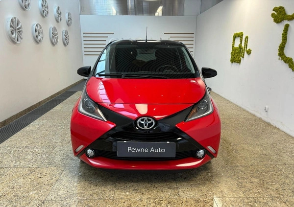 Toyota Aygo cena 41500 przebieg: 84158, rok produkcji 2017 z Białobrzegi małe 56